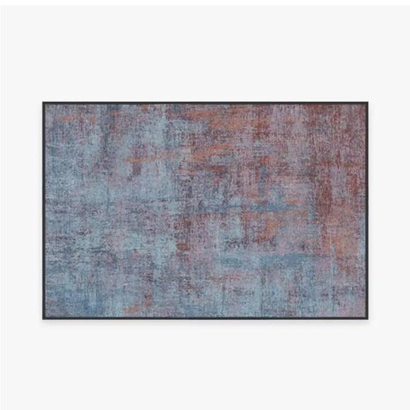 Ruggable 5x7 impasto multicolor rug & mat - Picture 1 of 3